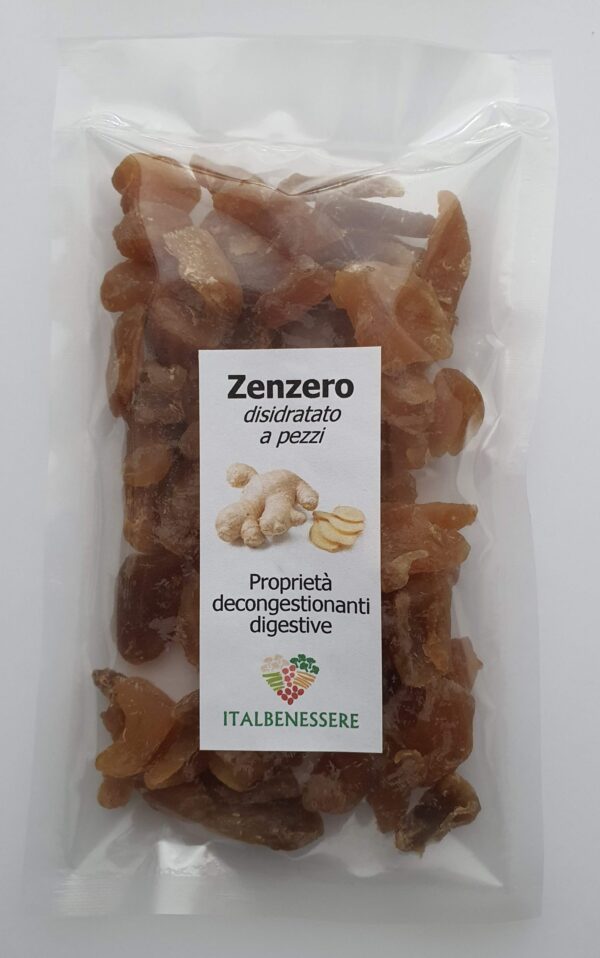 Zenzero Naturale disidratato 250g.