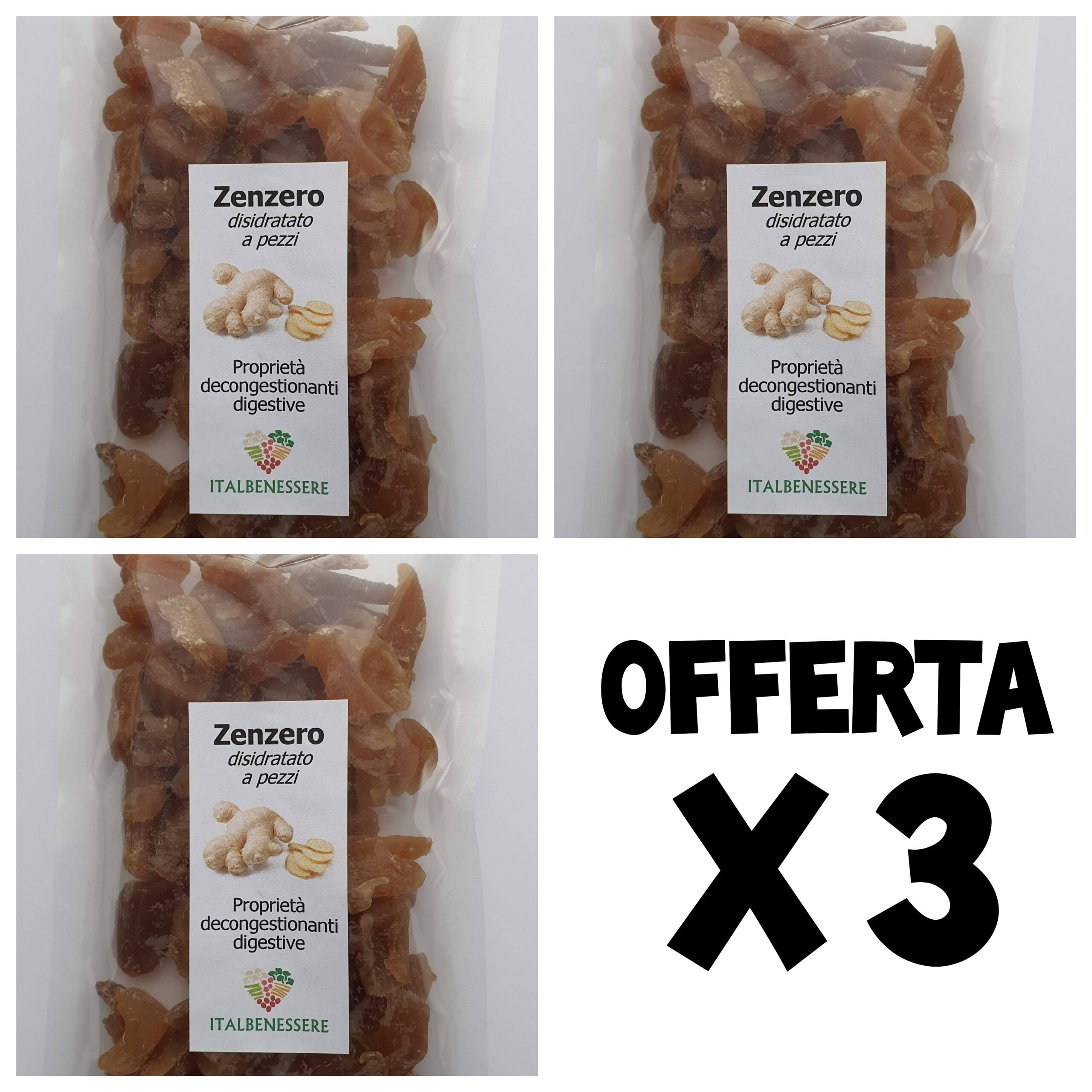 Zenzero Naturale disidratato 750g. – Italbenessere