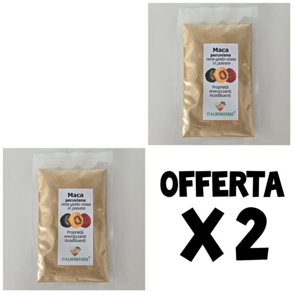 Maca mix (nera, rossa, gialla)